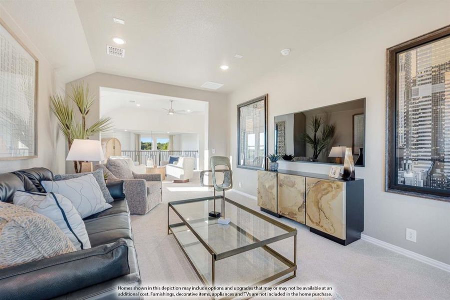 Furnished interior view inside a new home in Addison Hills, Cedar Hill (Image 39).