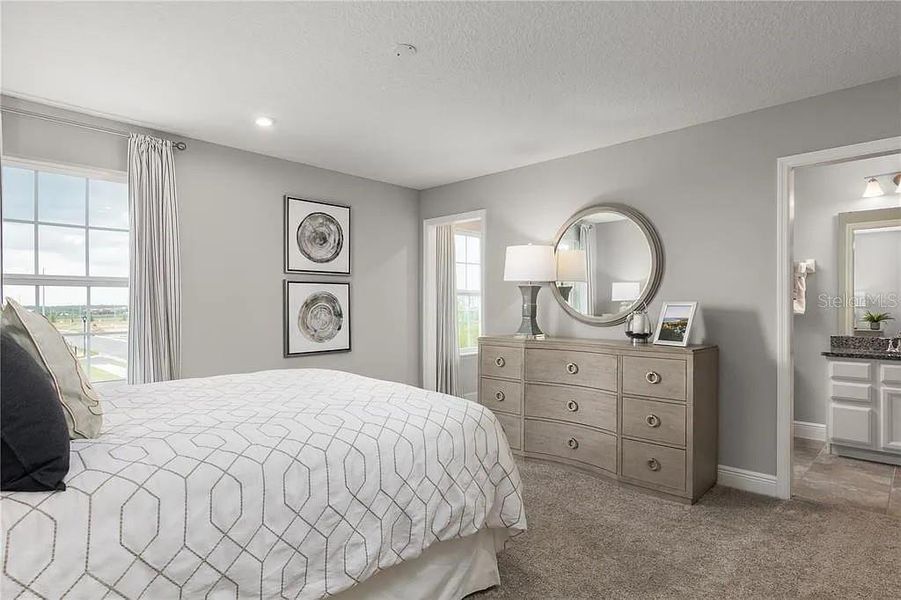 Furnished interior view inside a new home in Parkview Preserve, Apopka (Image 5). Furnished interior view inside a new home in Parkview Preserve, Apopka (Image 5).