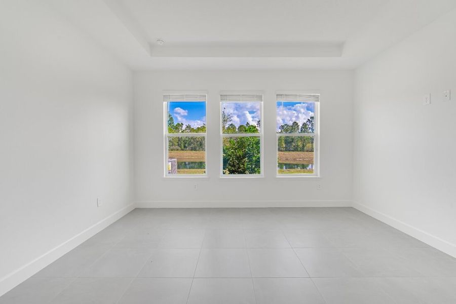 Representative unfurnished interior of a home built from the Saint Clair by Taylor Morrison in Harvest at Ovation, Winter Garden (Image 37).