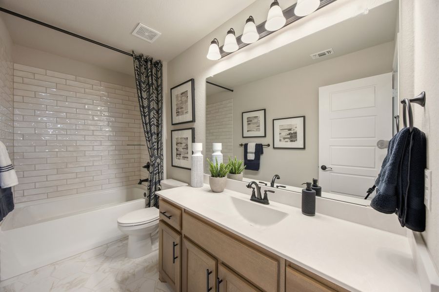 Furnished interior view inside a new home in Silo Mills, Joshua (Image 26).