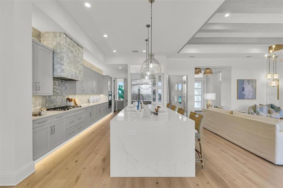 Furnished interior view inside a new home in , Venice (Image 50).