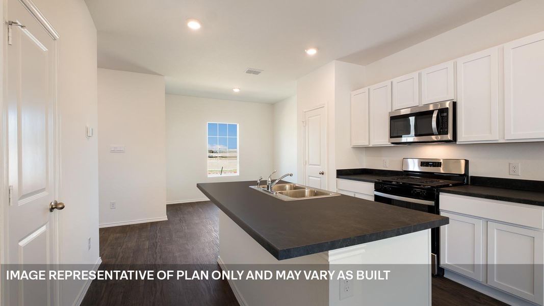 Furnished interior view inside a new home in Valverde, Bastrop (Image 6).