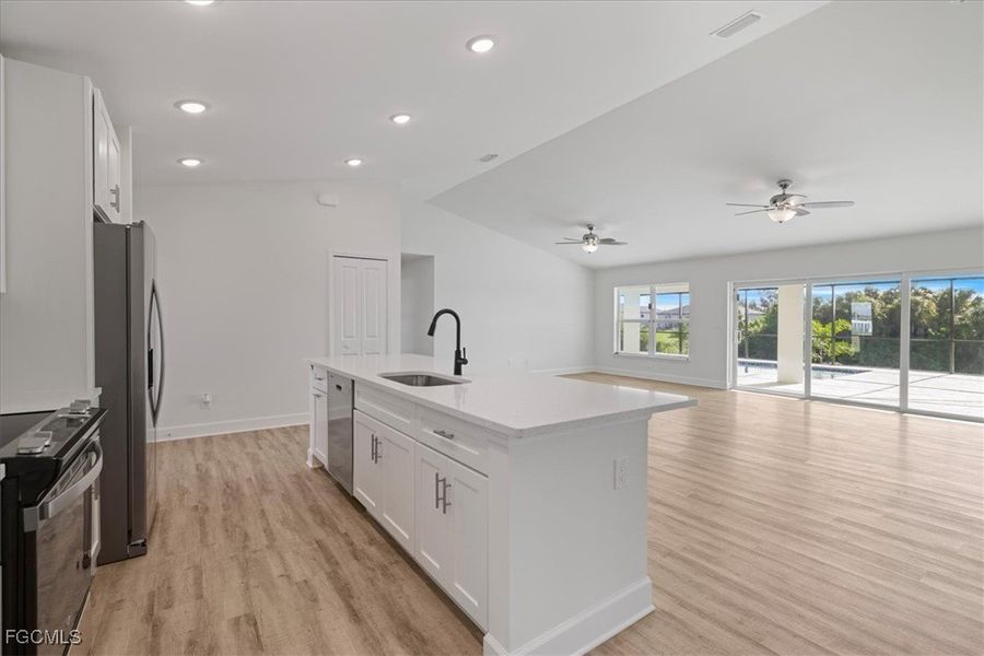 Furnished interior view inside a new home in Cape Coral, Cape Coral (Image 8).