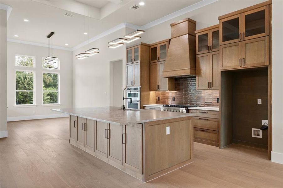 Furnished interior view inside a new home in Pecan Plantation, Granbury (Image 29).