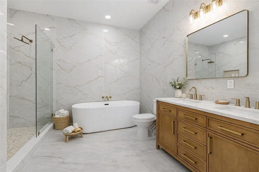 Furnished interior view inside a new home in , Tampa (Image 13). Furnished interior view inside a new home in , Tampa (Image 13).