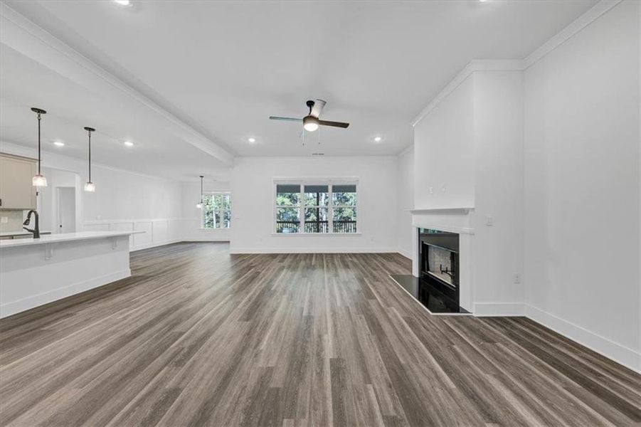 Spacious, unfurnished interior of a new home in Tuscany Hills, Douglasville (Image 17).