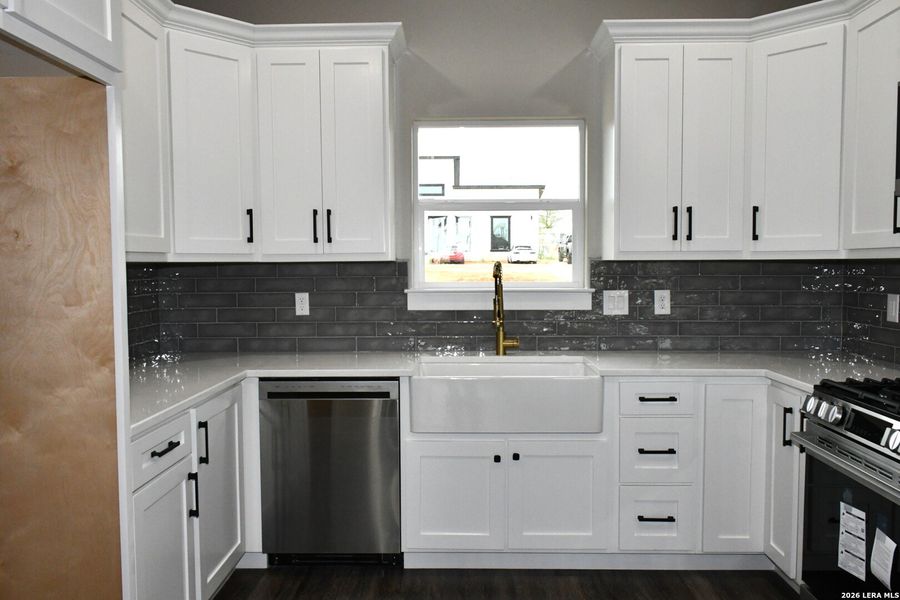 Furnished interior view inside a new home in , Von Ormy (Image 4).