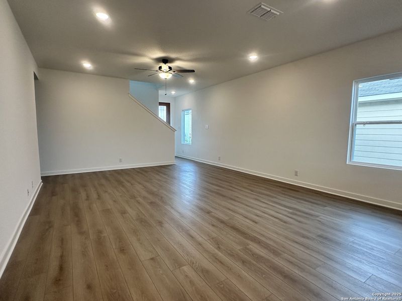Spacious, unfurnished interior of a new home in The Arbors at the Wilder, Adkins (Image 25). Spacious, unfurnished interior of a new home in The Arbors at the Wilder, Adkins (Image 25).