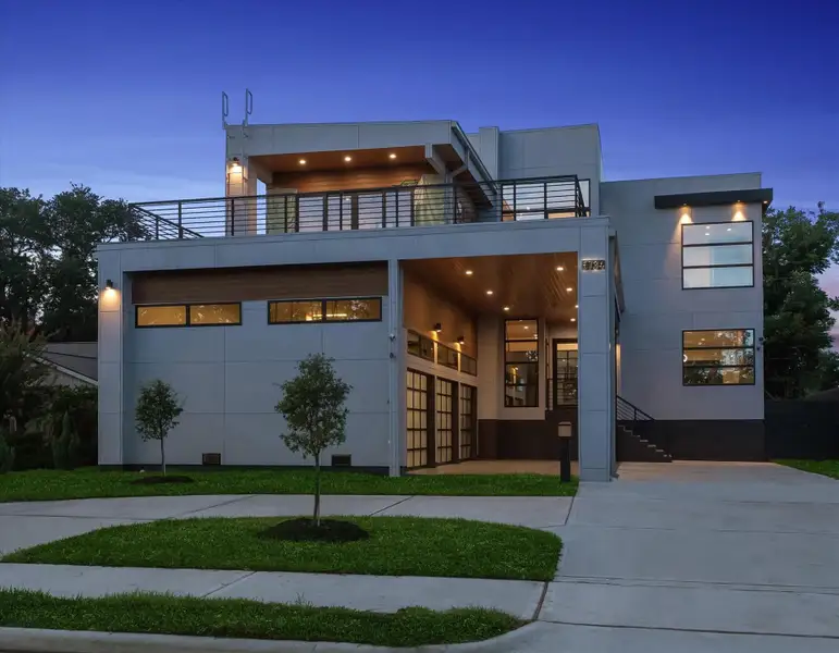 Front exterior of a new home in , Houston, TX, highlighting curb appeal (Image 2). Front exterior of a new home in , Houston, TX, highlighting curb appeal (Image 2).