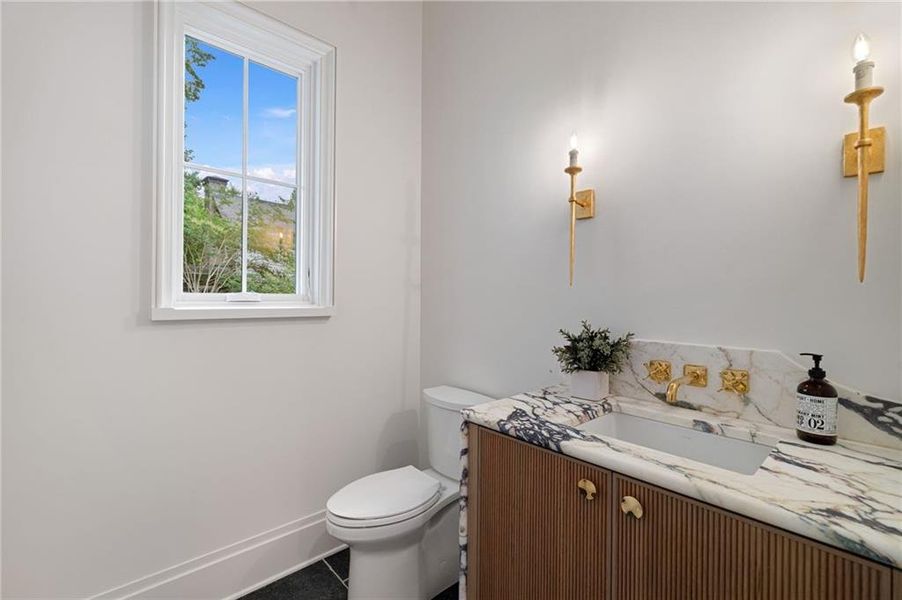 Furnished interior view inside a new home in , Atlanta (Image 11).