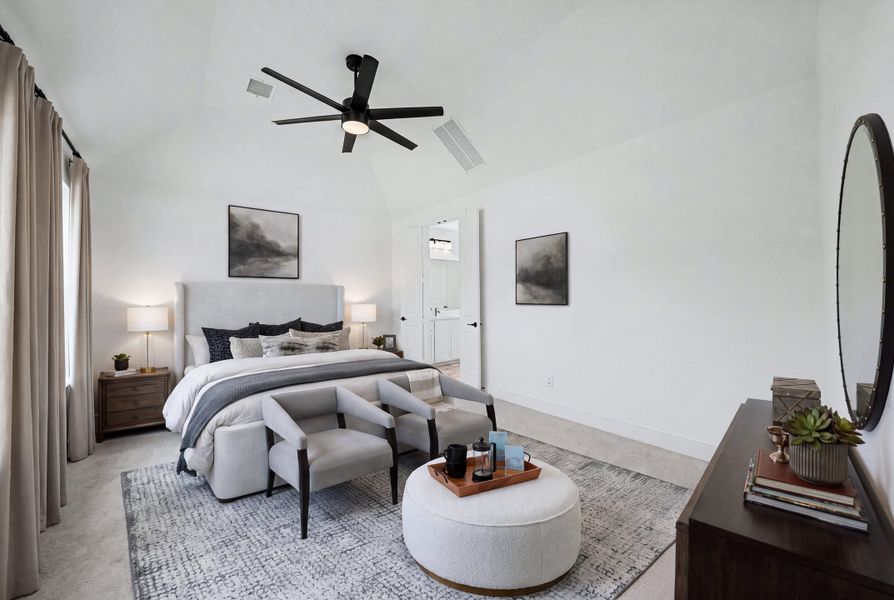 Furnished interior view inside a new home in Aster Park, McKinney (Image 18).