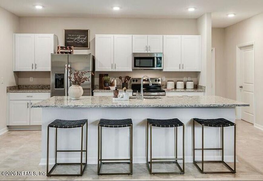 Furnished interior view inside a new home in Coopers Meadow, Jacksonville (Image 7). Furnished interior view inside a new home in Coopers Meadow, Jacksonville (Image 7).