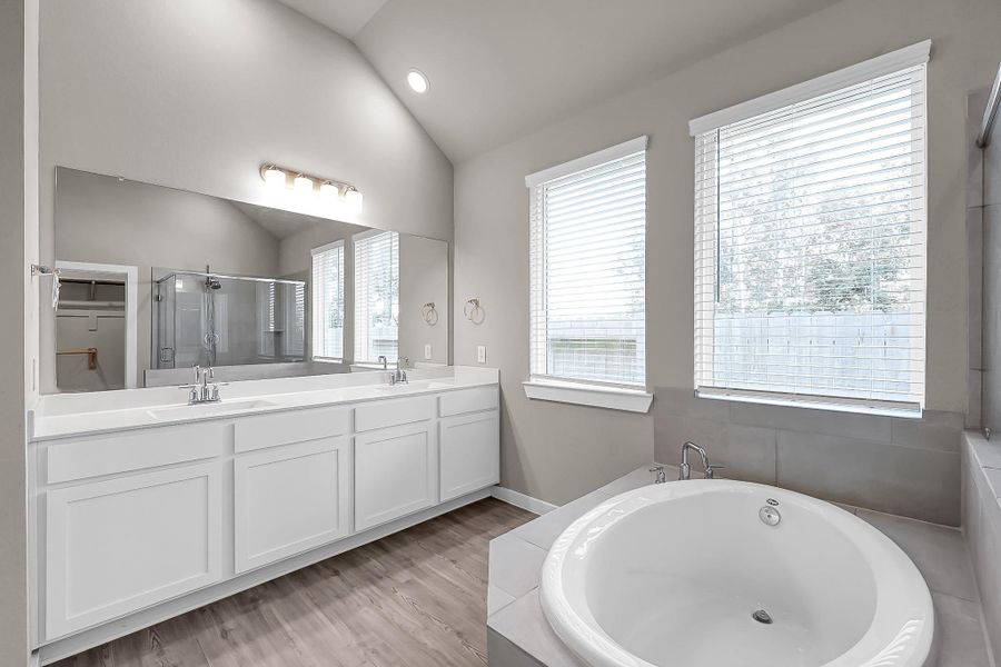 Furnished interior view inside a new home in Moran Ranch, Willis (Image 24). Furnished interior view inside a new home in Moran Ranch, Willis (Image 24).