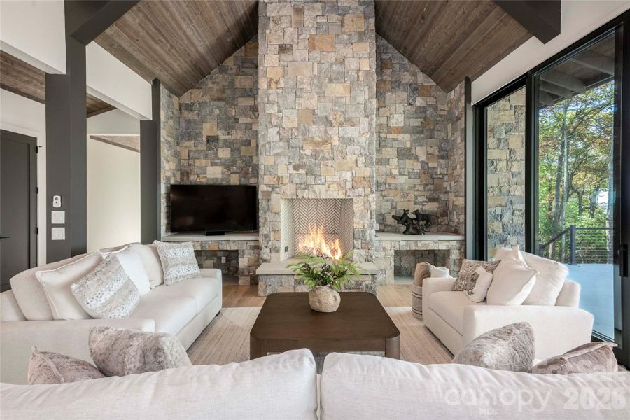 Furnished interior view inside a new home in , Sapphire (Image 10).