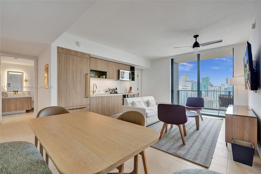 Furnished interior view inside a new home in Natiivo Miami, Miami (Image 30).