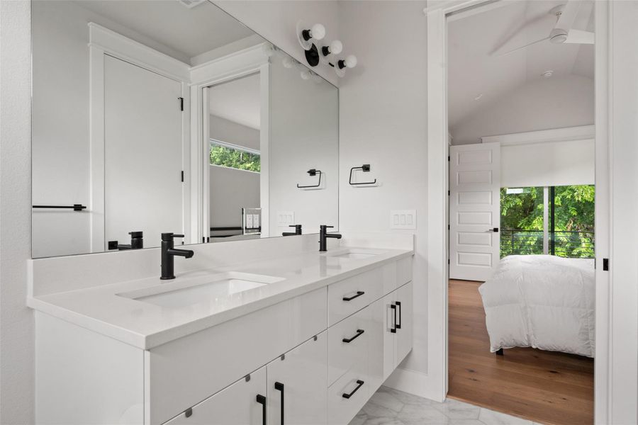 Furnished interior view inside a new home in , Austin (Image 13).