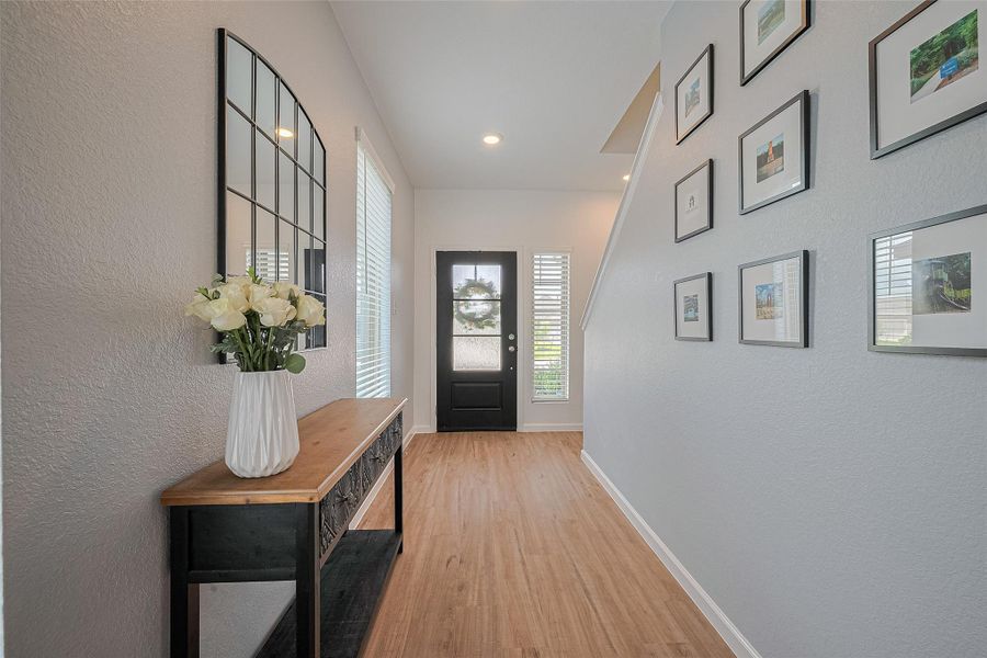 Furnished interior view inside a new home in Tavola: Gulf Coast Collection, New Caney (Image 31). Furnished interior view inside a new home in Tavola: Gulf Coast Collection, New Caney (Image 31).