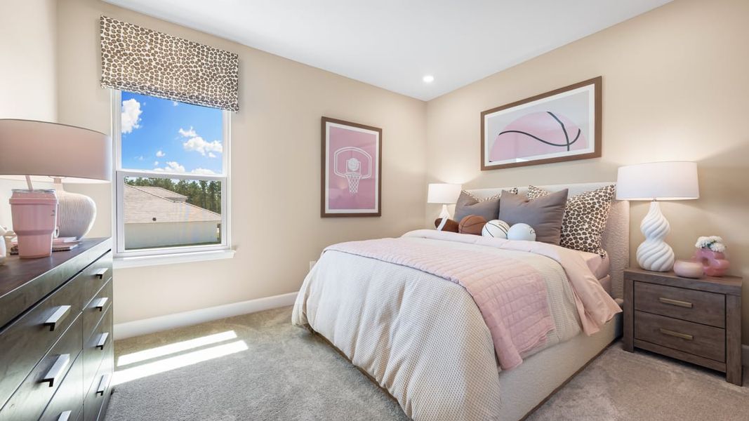 Representative furnished interior of a home built from the Tortola by Taylor Morrison in Hammock at Two Rivers, Zephyrhills (Image 24).