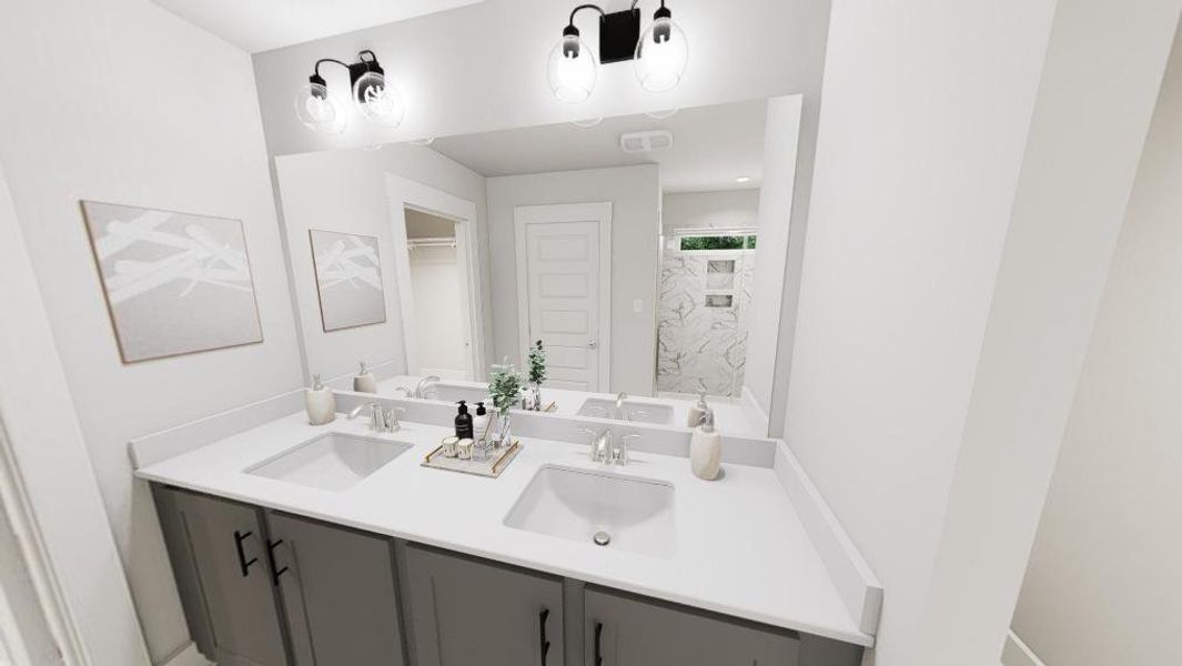 Furnished interior view inside a new home in Tupelo Junction, Mebane (Image 5).