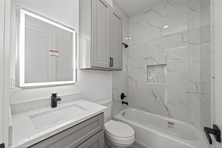 Furnished interior view inside a new home in , Dayton (Image 4).