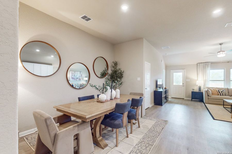 Furnished interior view inside a new home in Agave, San Antonio (Image 18).