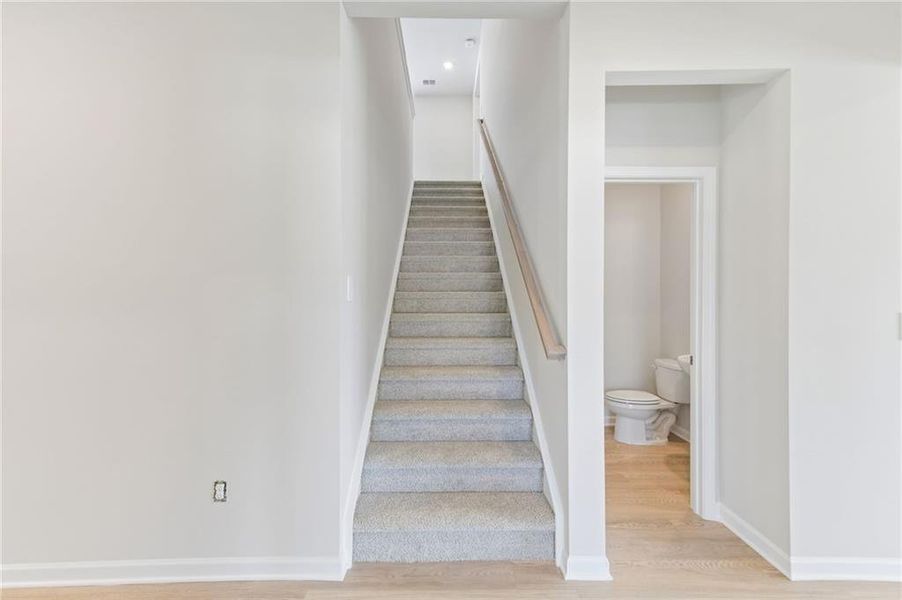 Spacious, unfurnished interior of a new home in Parkside at Grayson, Grayson (Image 21).