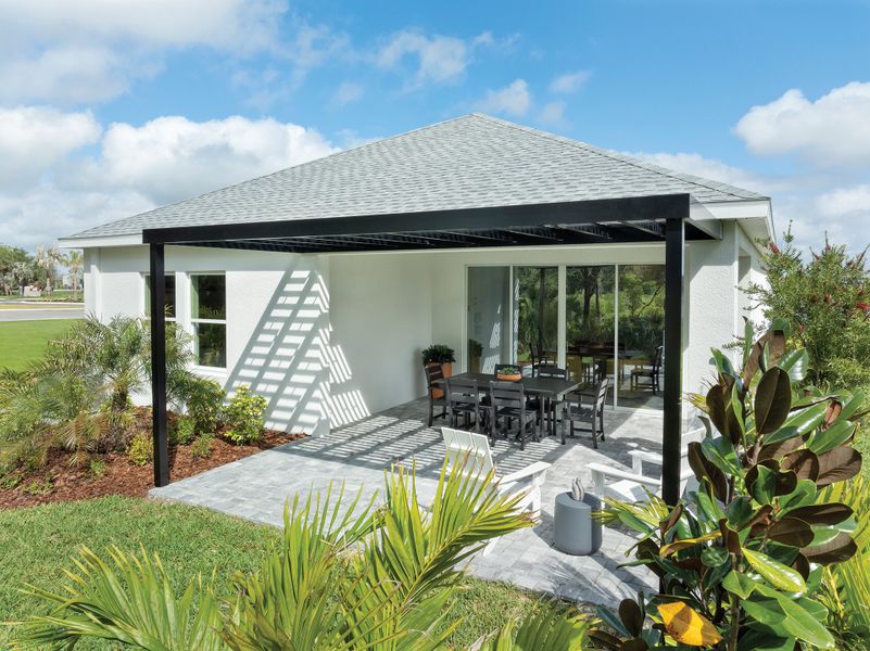 Image 13 representing the The Sanborn by David Weekley Homes in North River Ranch – Garden Series, Parrish, FL. Image 13 representing the The Sanborn by David Weekley Homes in North River Ranch – Garden Series, Parrish, FL.