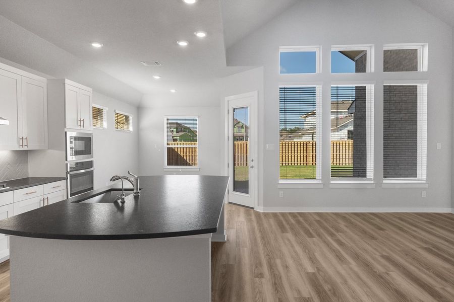 Furnished interior view inside a new home in Lariat, Liberty Hill (Image 15).