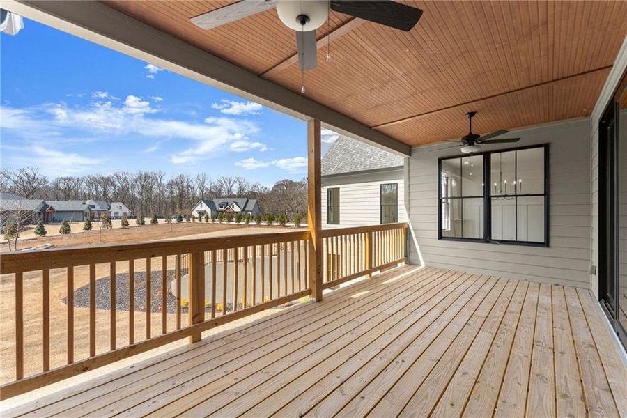 Exterior details and patio area of a home in , Gainesville (Image 29).