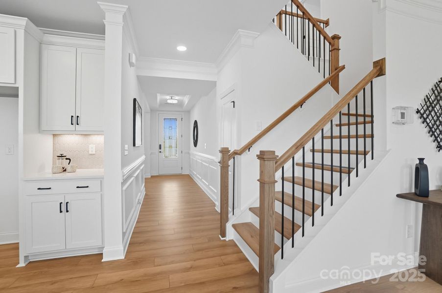 Furnished interior view inside a new home in Summerlin, Mooresville (Image 29). Furnished interior view inside a new home in Summerlin, Mooresville (Image 29).