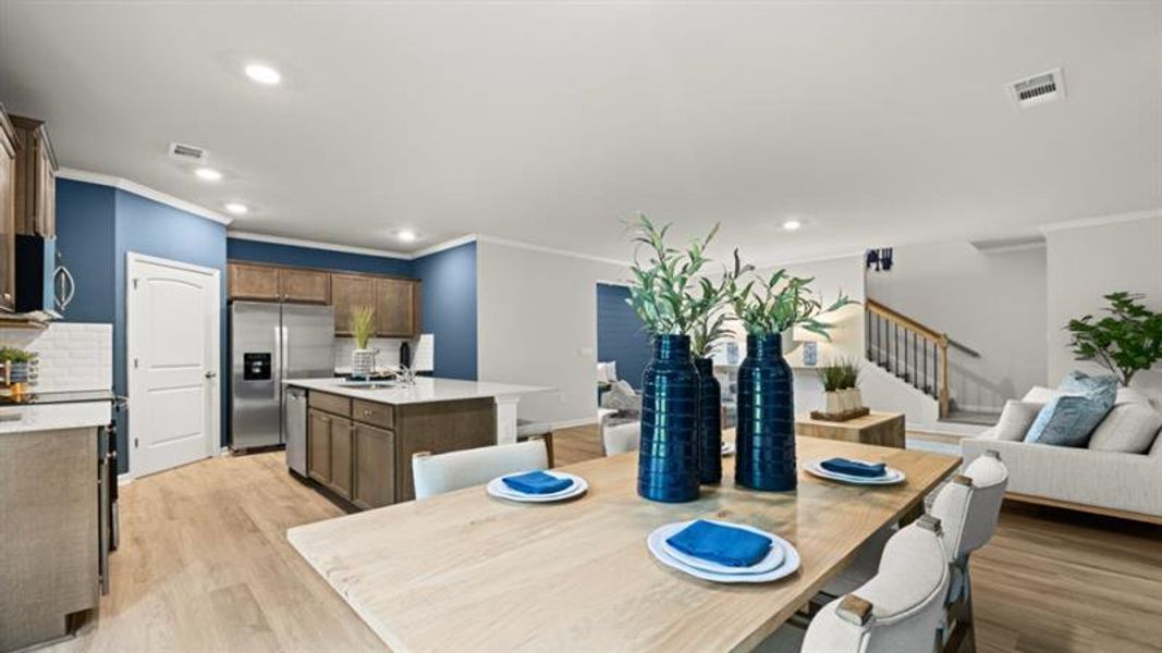 Furnished interior view inside a new home in Falcon Landing, Gainesville (Image 53).
