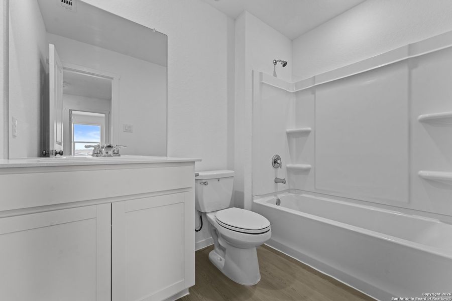 Furnished interior view inside a new home in Voss Farms, New Braunfels (Image 3).