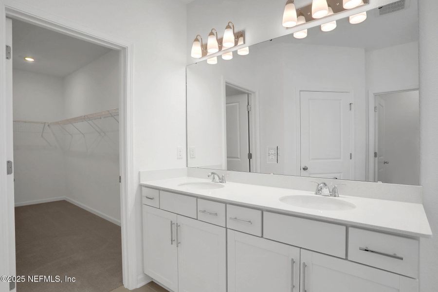 Furnished interior view inside a new home in Jennings Farm, Middleburg (Image 6).