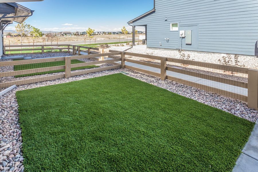 Exterior details and patio area of a home in Bloom, Fort Collins (Image 4).