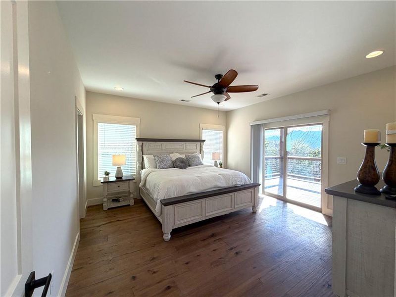 Furnished interior view inside a new home in , Hiawassee (Image 11).