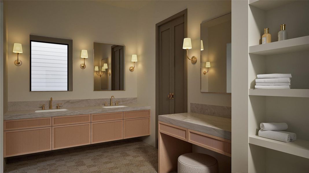 Primary Bath Rendering