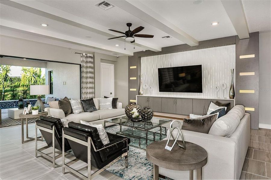 Furnished interior view inside a new home in Cresswind Lakewood Ranch, Lakewood Ranch (Image 25).