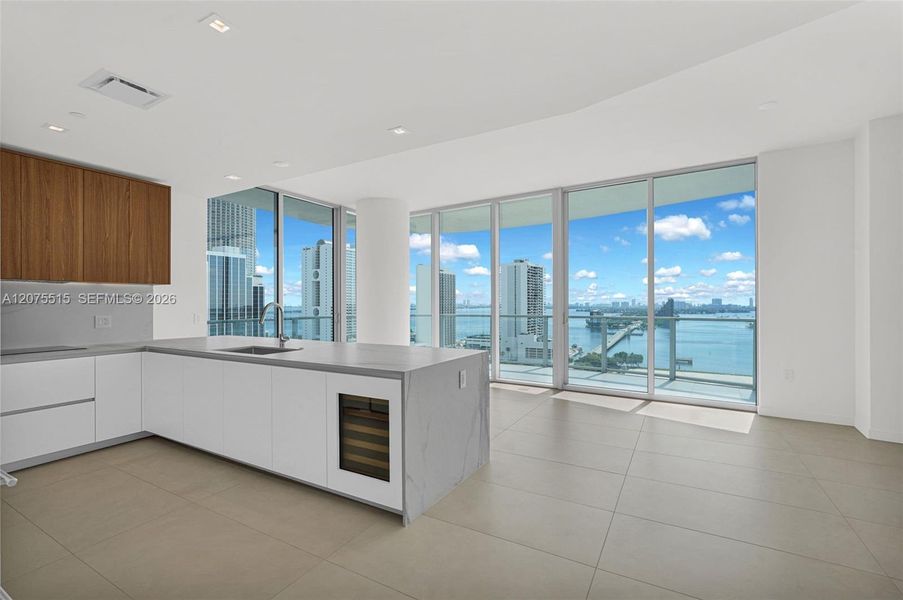 Furnished interior view inside a new home in , Miami (Image 7). Furnished interior view inside a new home in , Miami (Image 7).