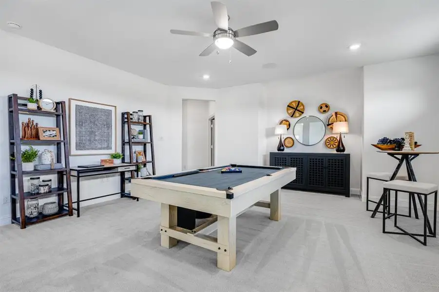 Furnished interior view inside a new home in , McKinney (Image 5).