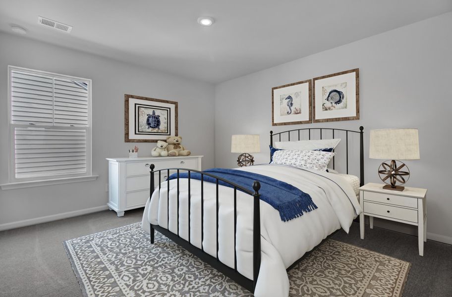 Furnished interior view inside a new home in Sweetgrass at Summers Corner, Summerville (Image 9). Furnished interior view inside a new home in Sweetgrass at Summers Corner, Summerville (Image 9).