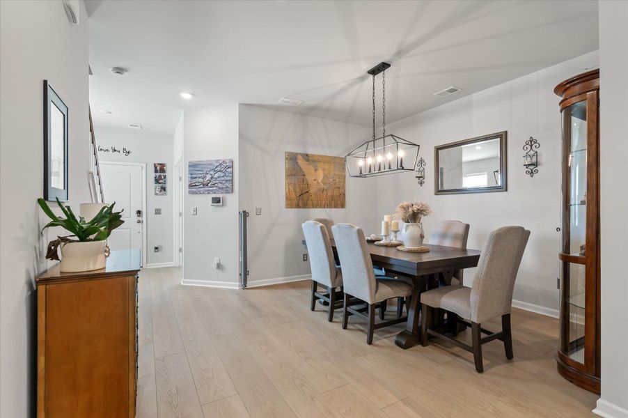 Furnished interior view inside a new home in , Johns Island (Image 22).