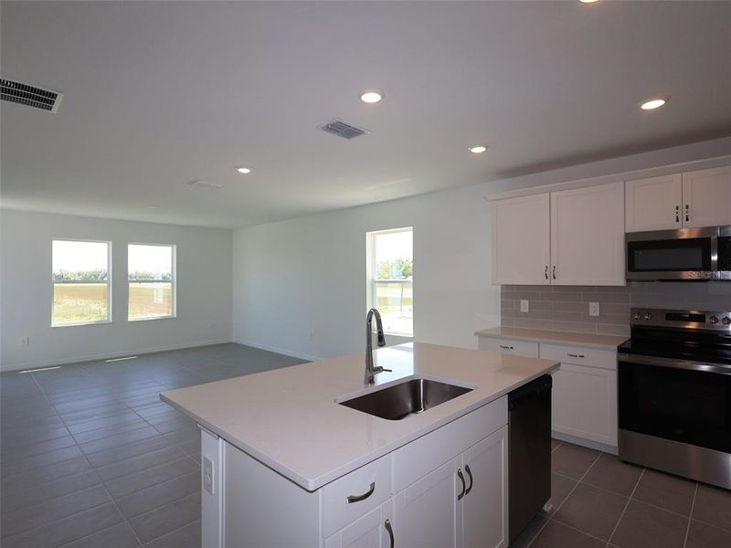 Furnished interior view inside a new home in Southpointe, Palmetto (Image 5).