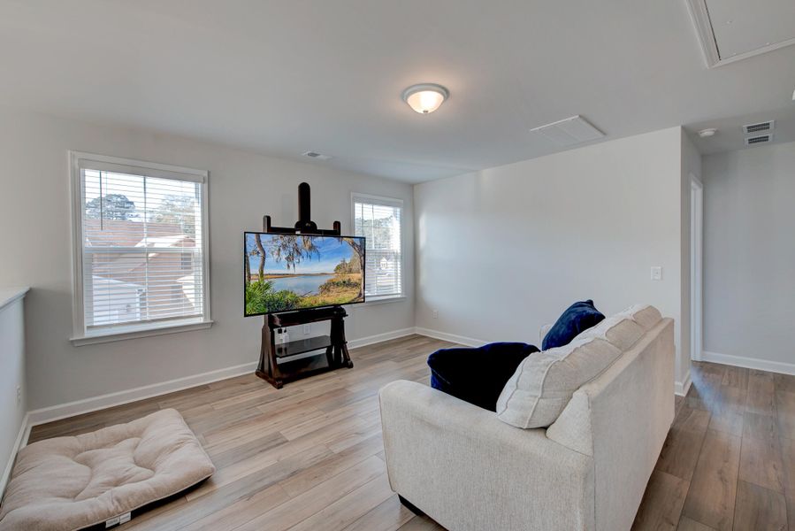 Furnished interior view inside a new home in Six Oaks, Summerville (Image 5). Furnished interior view inside a new home in Six Oaks, Summerville (Image 5).