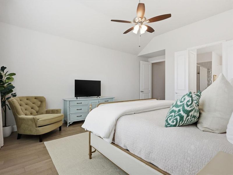 Furnished interior view inside a new home in , New Fairview (Image 16).