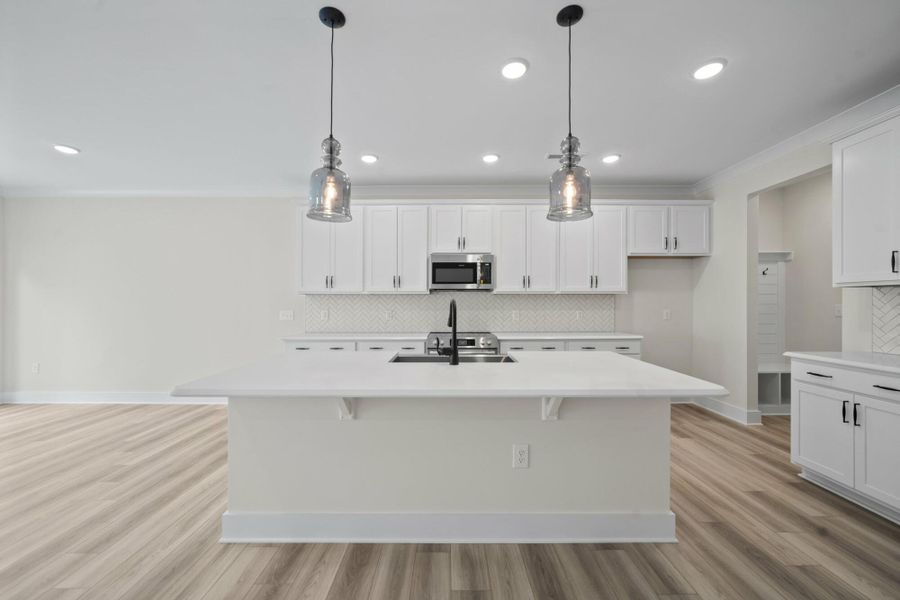Furnished interior view inside a new home in Harbor Crossing, Greensboro (Image 7).
