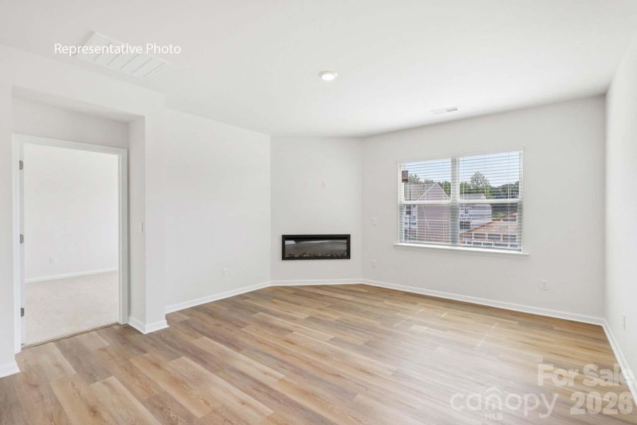 Spacious, unfurnished interior of a new home in Secrest Commons, Monroe (Image 21).