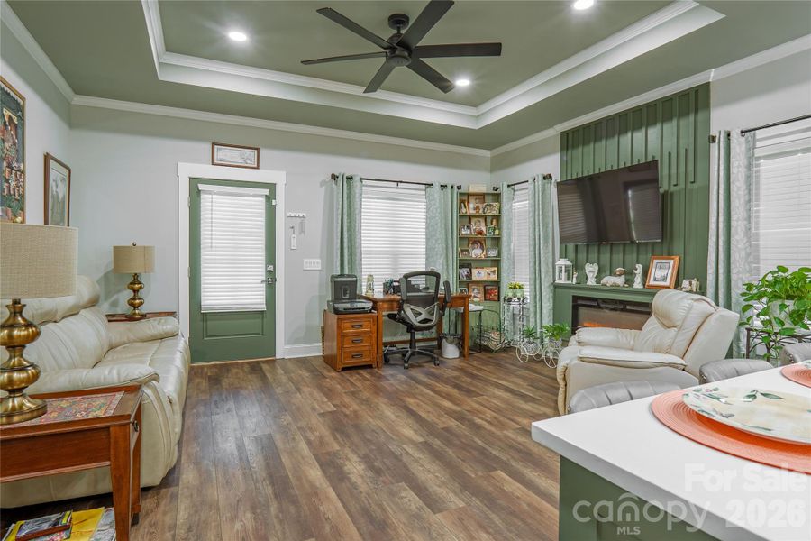 Furnished interior view inside a new home in , Ellenboro (Image 17).