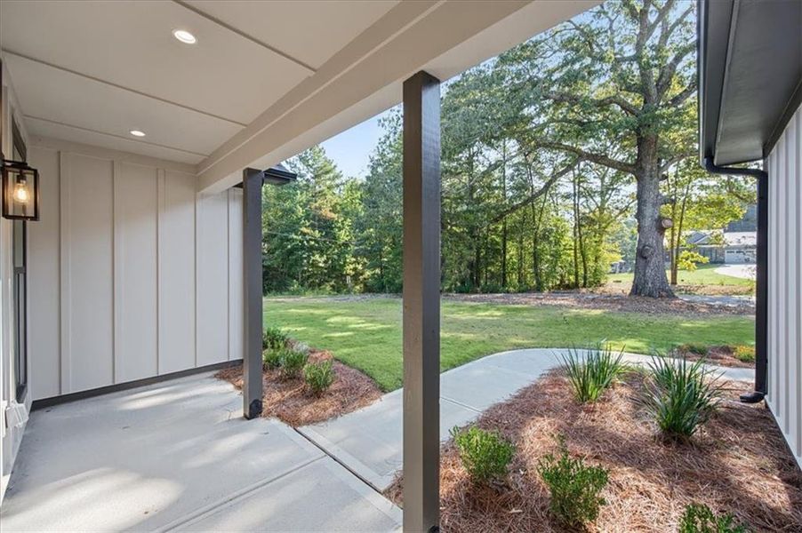 Exterior details and patio area of a home in , Taylorsville (Image 28).