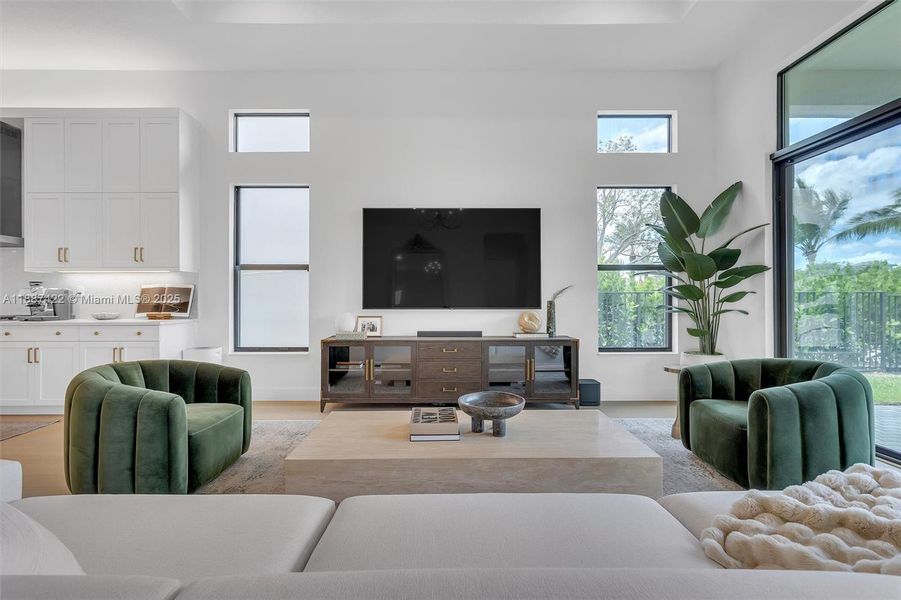 Furnished interior view inside a new home in , Boca Raton (Image 2). Furnished interior view inside a new home in , Boca Raton (Image 2).