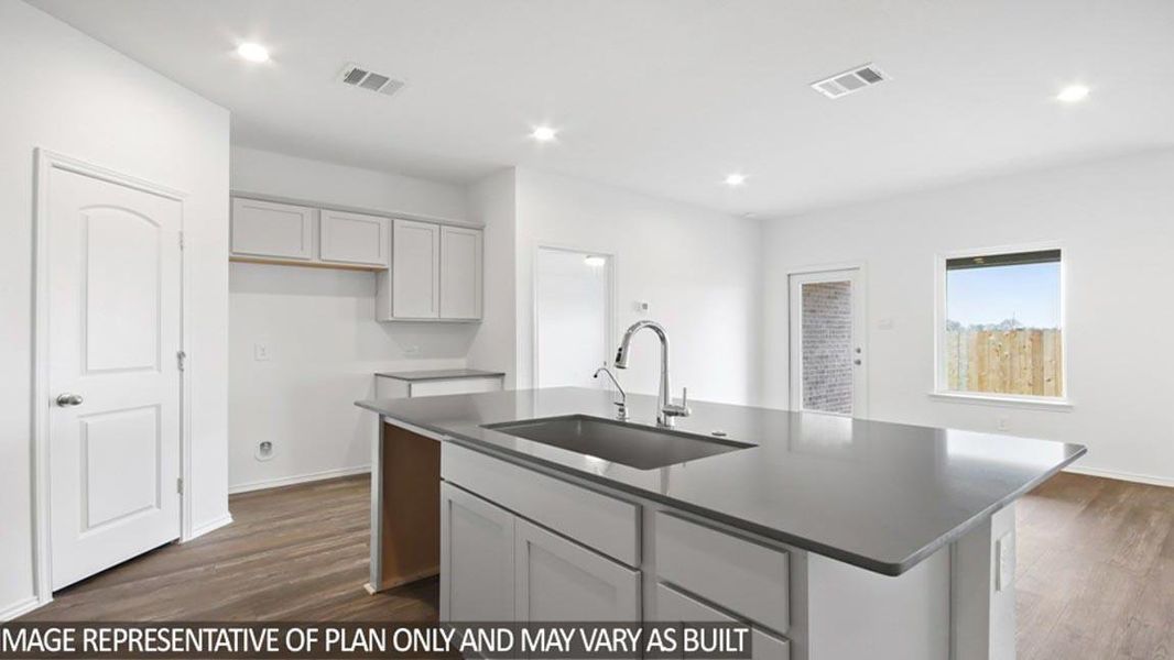 Furnished interior view inside a new home in Porters Mill, New Caney (Image 5).